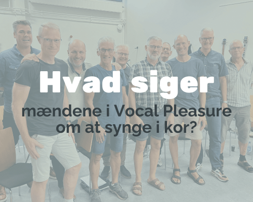 Hvordan er det at synge i kor?